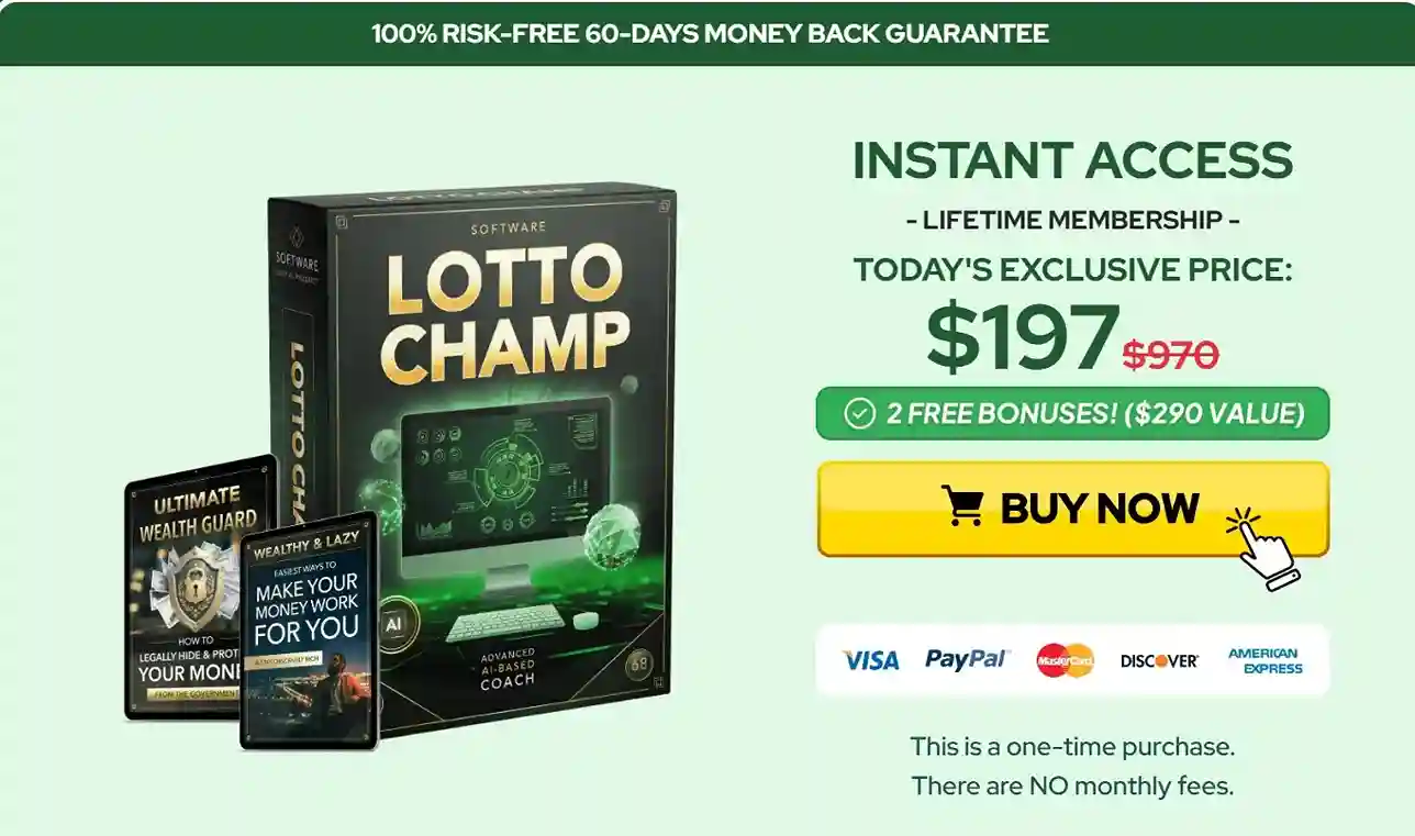 Lotto Champ &mdash; Official US Order Page Best Price 2026